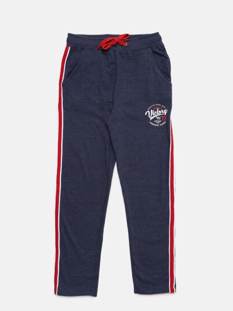 

Cherokee Boys Navy-Blue Straight Fit Track Pants