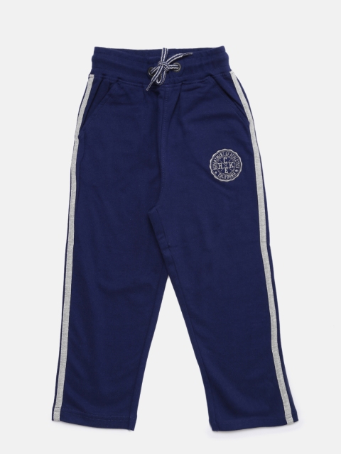 

Cherokee Boys Navy Solid Track Pants, Navy blue