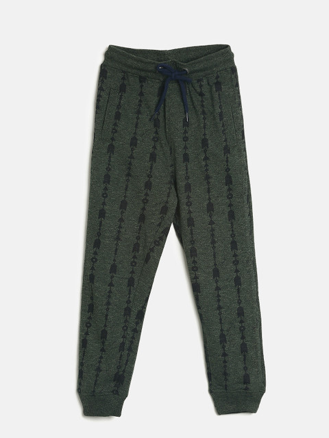 

Cherokee Boys Olive Green Joggers