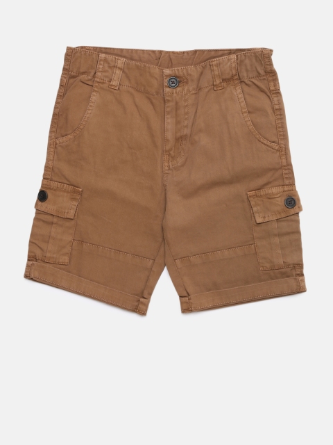 

Cherokee Boys Beige Solid Regular Fit Shorts
