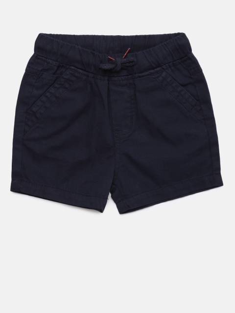 

Donuts Boys Navy Solid Regular Fit Shorts, Navy blue