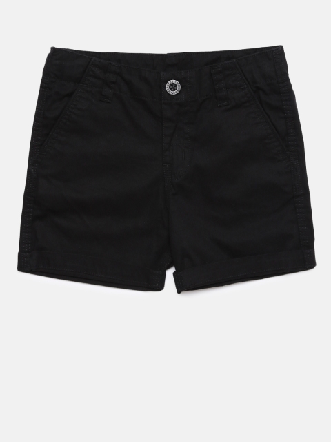 

Cherokee Boys Black Solid Regular Fit Regular Shorts