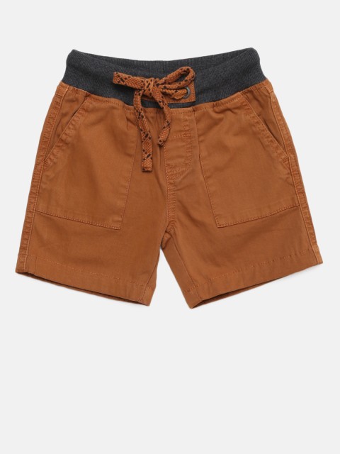 

Cherokee Boys Rust Solid Regular Fit Shorts