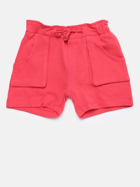 

Donuts Girls Fuchsia Solid Regular Fit Regular Shorts