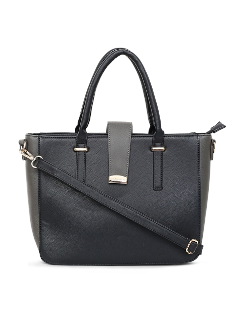 

Lisa Haydon for Lino Perros Black Solid Handheld Bag with Sling Strap