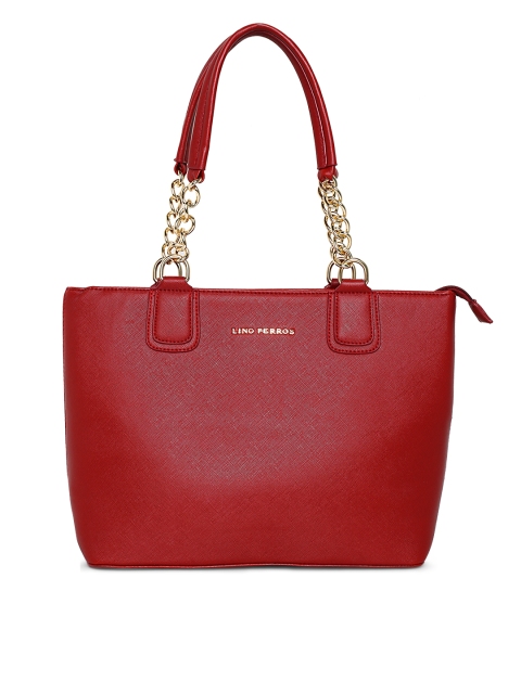 

Lisa Haydon for Lino Perros Red Solid Shoulder Bag