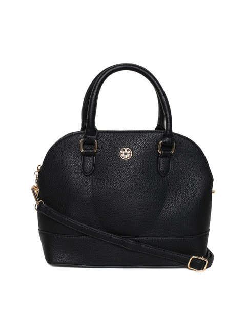 

Lisa Haydon for Lino Perros Black Solid Handheld Bag with Sling Strap