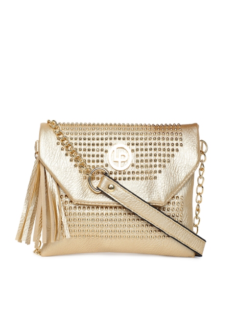 

Lisa Haydon for Lino Perros Gold-Toned Embellished Sling Bag