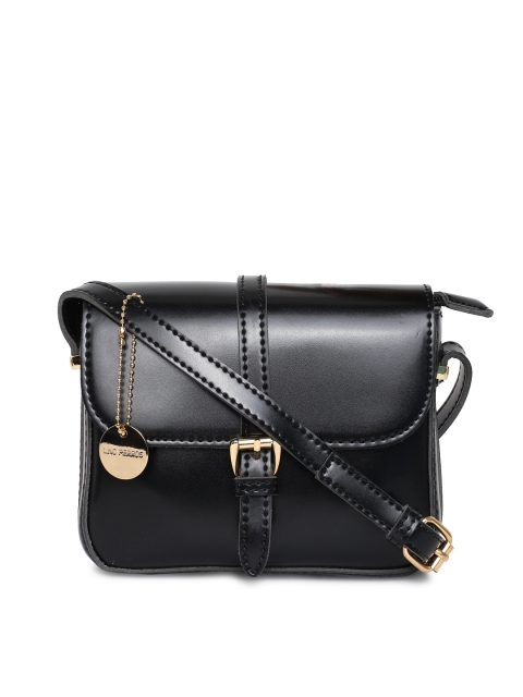 

Lisa Haydon for Lino Perros Black Solid Sling Bag