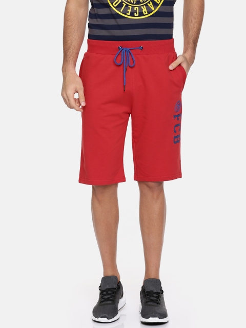 

Barcelona Men Red Solid Shorts