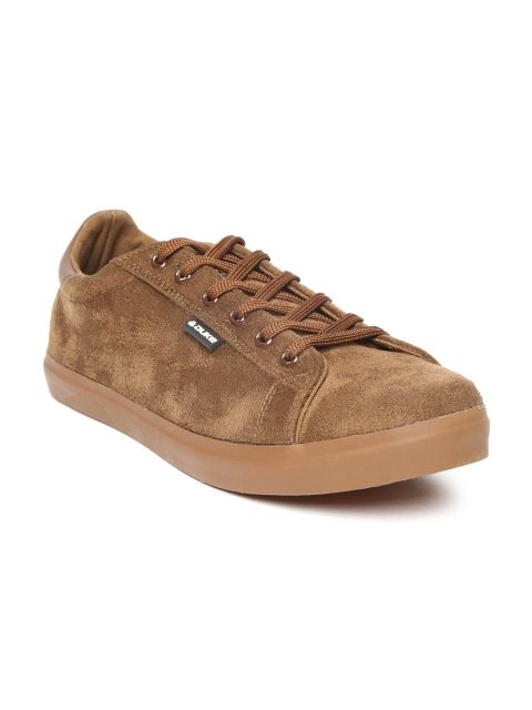 

Duke Men Brown Solid Sneakers