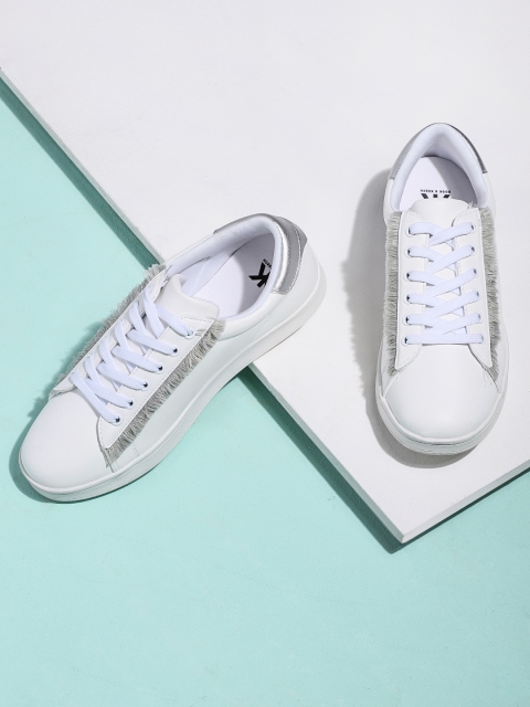 

Kook N Keech Women White Sneakers