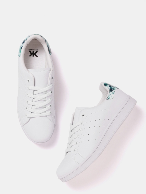 

Kook N Keech Women White Sneakers
