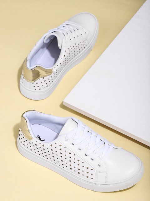 

Kook N Keech Women White Sneakers