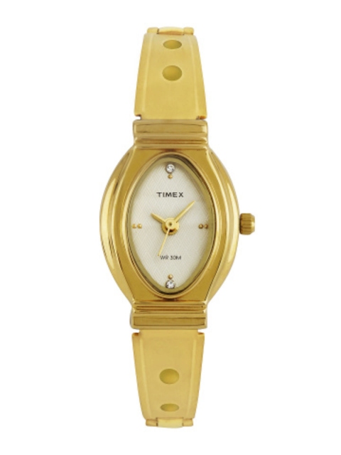 

Timex Women White Dial Watch JW12