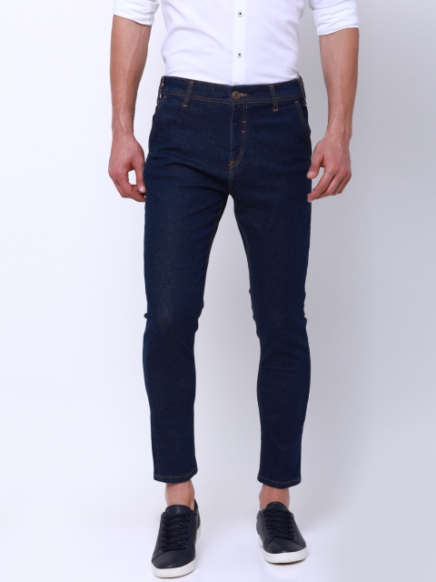 

HIGHLANDER Men Navy Blue Slim Fit Mid-Rise Clean Look Stretchable Jeans