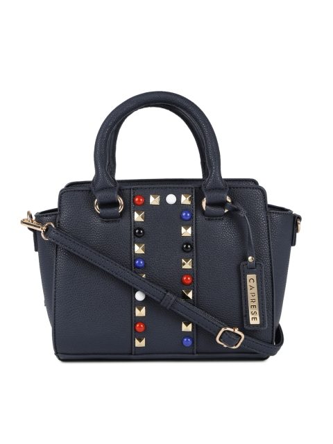 

Caprese Navy Blue Embellished Sling Bag