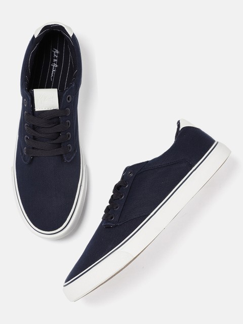 

Mast & Harbour Men Navy Blue Sneakers
