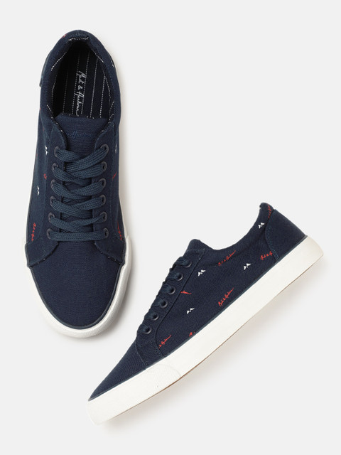 

Mast & Harbour Men Navy Blue Sneakers