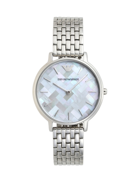 

Emporio Armani Women Blue & Off-White Analogue Watch