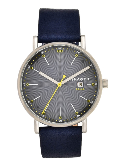 

SKAGEN Men Grey & Silver-Toned Analogue Watch SKW6446I