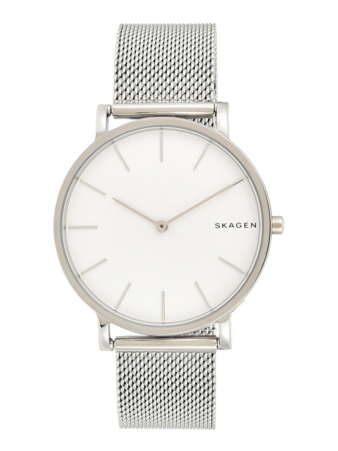 

SKAGEN Men White & Silver-Toned Analogue Watch SKW6442I