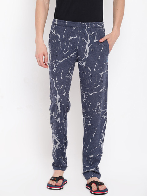

Sweet Dreams Navy Blue & Grey Abstract Print Pyjamas MP-141118COM