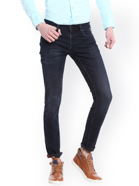 

Integriti Men Navy Blue Slim Fit Mid-Rise Clean Look Jeans