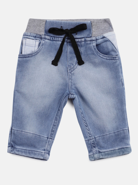 

Gini and Jony Boys Blue Regular Fit Mid-Rise Clean Look Stretchable Jeans