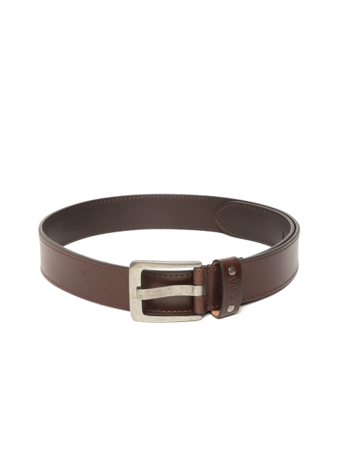 

U.S. Polo Assn. Men Coffee Brown Solid Leather Belt