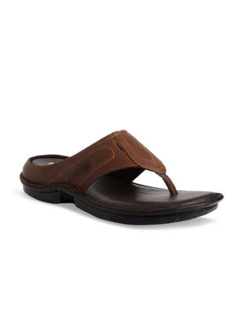 

Buckaroo Men Brown & Coffee Brown Comfort Sandals