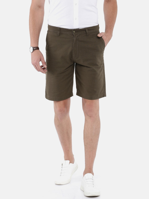 

Arrow Sport Men Brown Solid Regular Fit Shorts