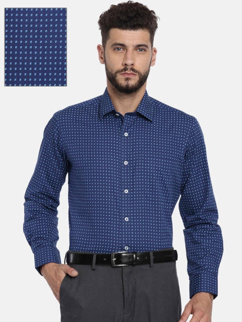 

Arrow Men Blue Original Regular Fit Printed Formal Shirt
