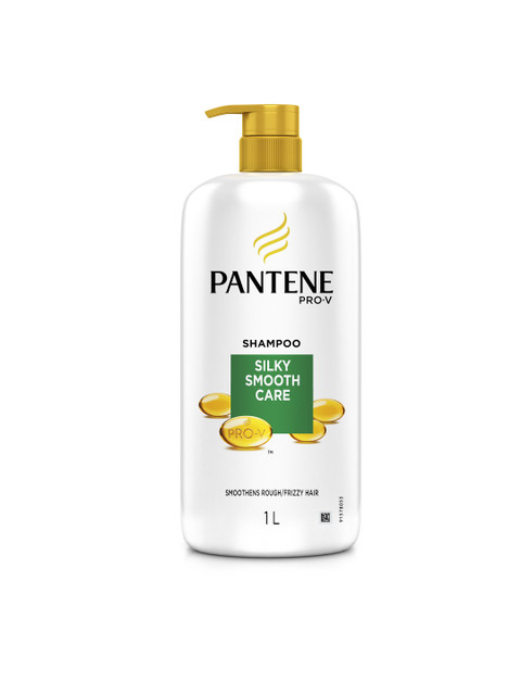 

Pantene Unisex Silky Smooth Care Shampoo 1L, White