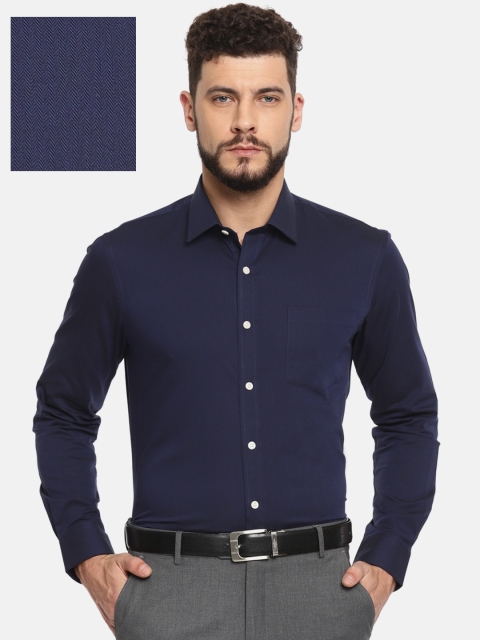 

Arrow Men Blue Original Slim Fit Solid Formal Shirt