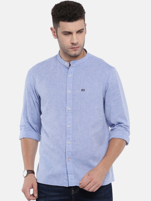 

Arrow Sport Men Blue Snug Slim Fit Solid Casual Shirt