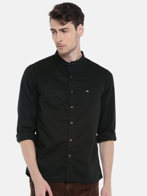 

Arrow Sport Men Black Snug Slim Fit Solid Casual Shirt