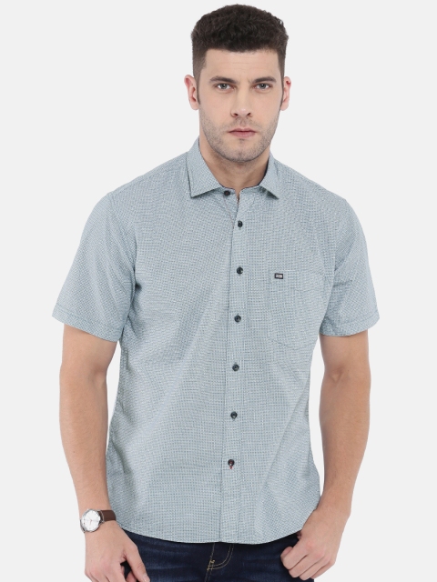 

Arrow Sport Men Grey & White Regular Fit Printed Casual Shirt