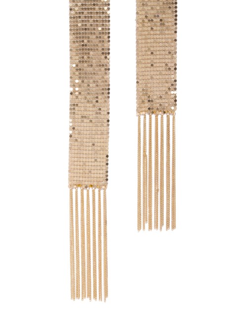 

Ayesha Women Gold-Toned Open Tassel Necklace