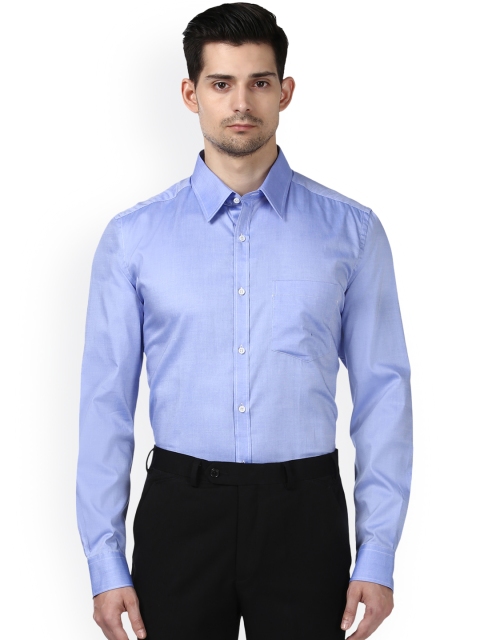 

Park Avenue Men Blue Slim Fit Solid Formal Shirt