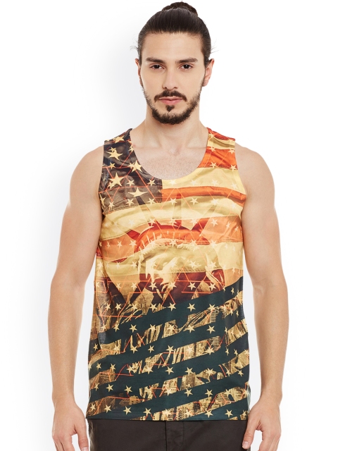

Wear Your Mind Men Multicoloured Printed Round Neck T-shirt, Multi