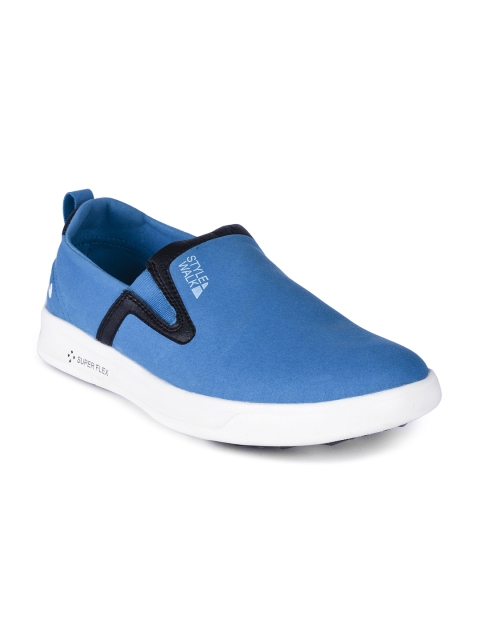 

Campus Men Blue Slip-On Sneakers