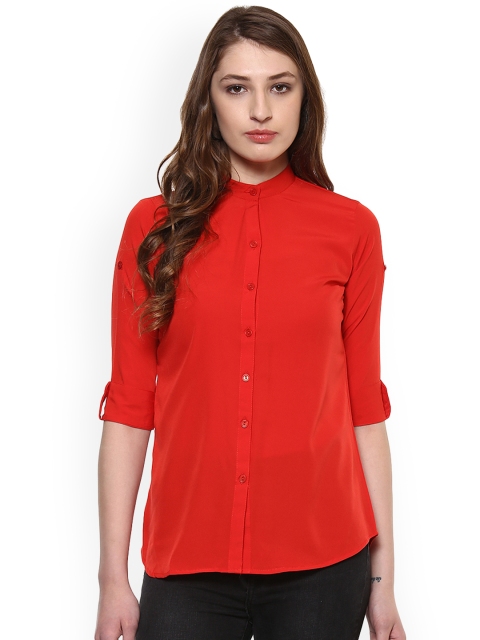 

Hapuka Women Red Solid Top