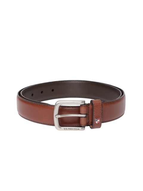 

U.S. Polo Assn. Men Tan Solid Belt