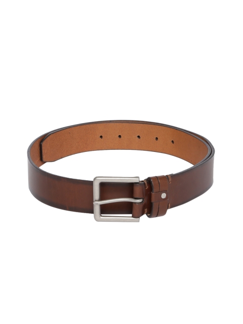 

U.S. Polo Assn. Men Tan Brown Solid Leather Belt