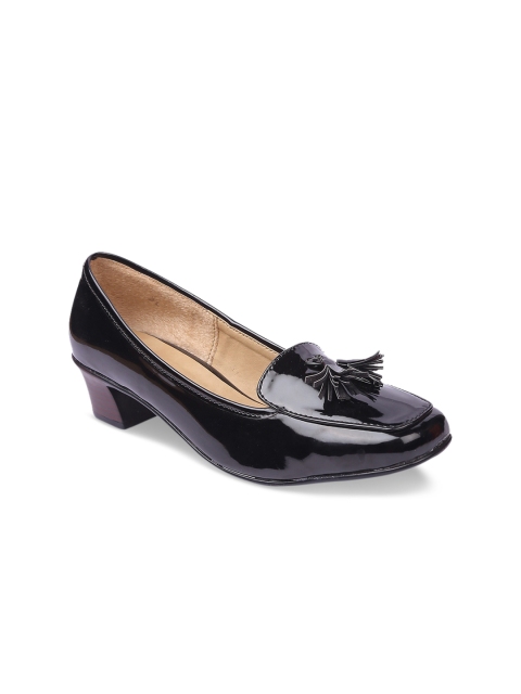 

Lovely Chick Women Black Solid Pumps