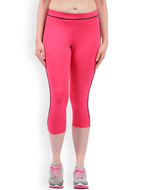 

Sweet Dreams Women Pink Solid Slim Fit Capris