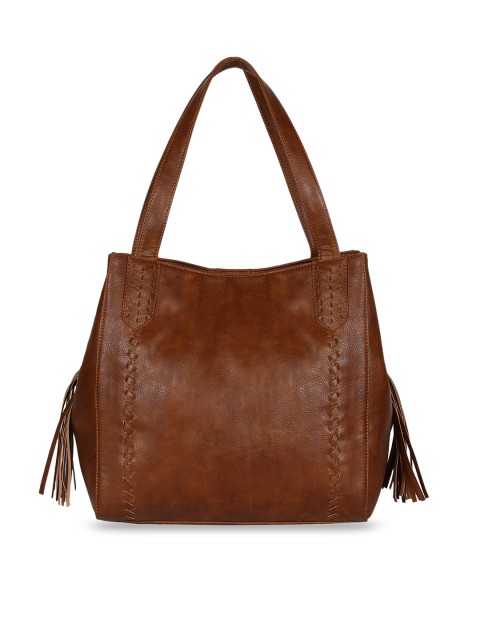 

Berrypeckers Tan Solid Shoulder Bag