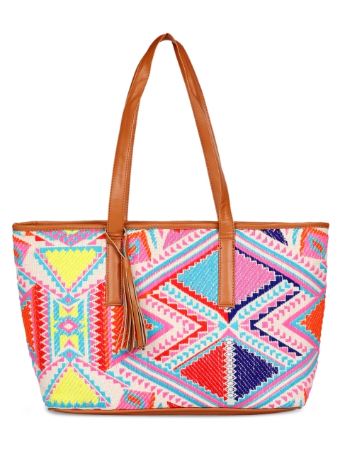 

Berrypeckers Multicoloured Self Design Shoulder Bag, Multi