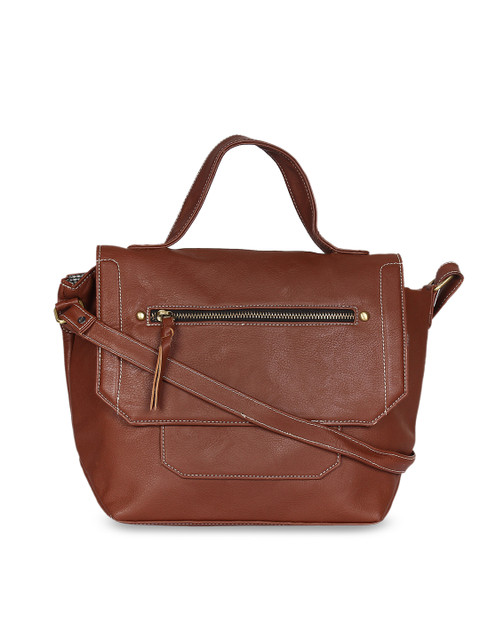 

Berrypeckers Brown Solid Sling Bag